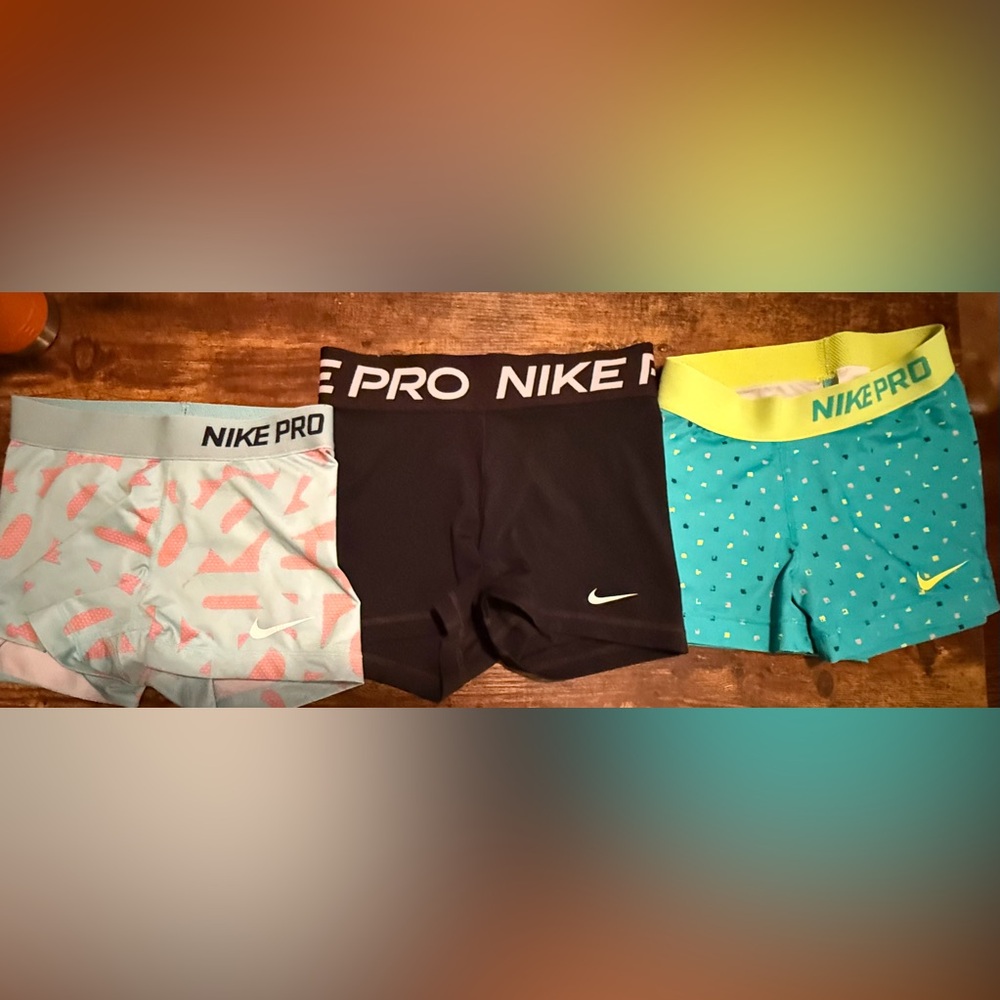 Nike Pro Women's Shorts Trio